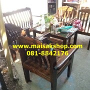 เฟอร์นิเจอร์ไม้สัก (Furniture) ชุดรับแขกไม้สนนอก 1