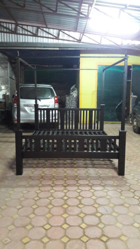 เตียงนอนไม้สักมีหลายขนาดให้เลือก 1