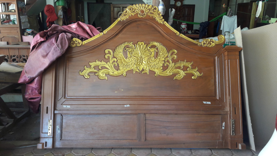 เตียงนอนไม้สักมีเสามีหลายขนาดให้เลือก _Copy_Copy_Copy_Copy 2