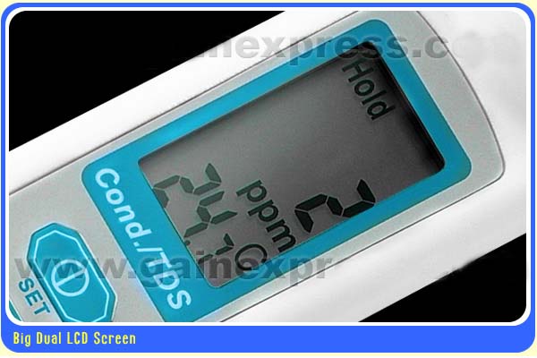 เครื่องวัดค่า EC / TDS / Temperature แบบ 3in1 ในตัวเดียว 4