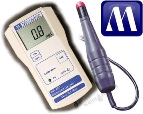 เครื่องวัดปริมาณออกซิเจนในน้ำ (Dissolved Oxygen Meter) Milwaukee รุ่น MW600 ช่วงค่า 0.0 - 19.0 mg/L