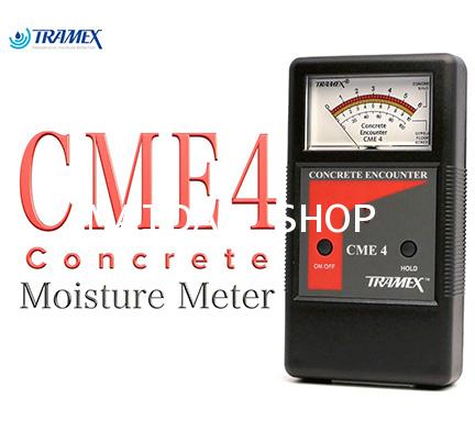 เครื่องวัดความชื้น พื้น ผนัง คอนกรีต TRAMEX รุ่น CME4 (Concrete Moisture Meter) ช่วงค่า 2-6 Percent