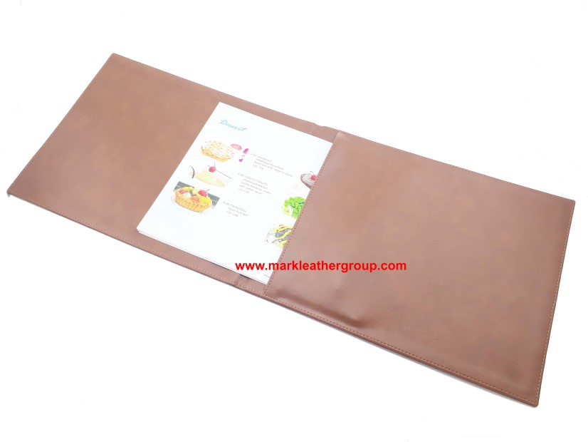 แฟ้มเมนูอาหารแบบสอด 2