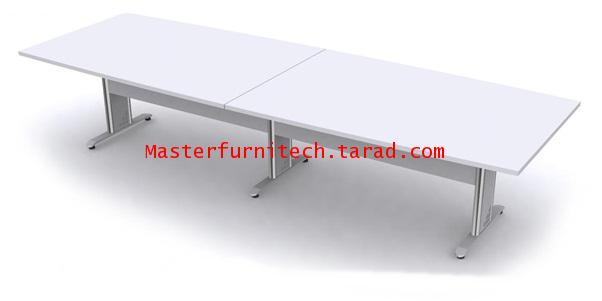 โต๊ะประชุมตรงแบบสี่เหลียม 3 ขาเหล็ก SS1T-12400