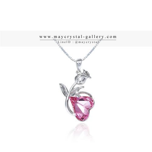สร้อยคอคริสตัลแบรนด์แท้, คริสตัล Swa จากประเทศออสเตรีย (Embellished with Crystals from Austria) 4