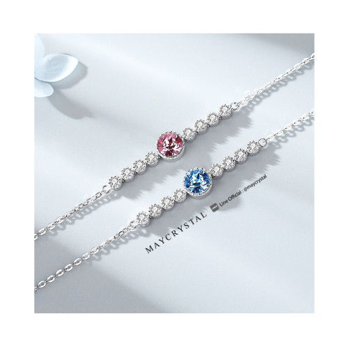 สร้อยข้อมือคริสตัลแบรนด์แท้, คริสตัล Swa จากประเทศออสเตรีย (Embellished with Crystals from Austria)