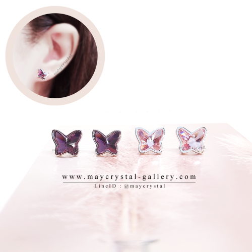 ต่างหูคริสตัลแบรนด์แท้, คริสตัล SWA จากประเทศออสเตรีย (Embellished with Crystals from Austria)