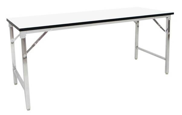 MD7-001 โต๊ะพับโฟเมก้า ขนาด 45X120X75 ซม.