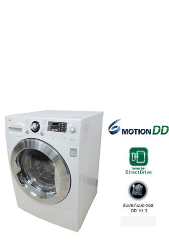 เครื่องซักผ้าฝาหน้าแบบซักอบ WD-14180AD ระบบ 6 Motion Hand Wash, True Steam Inverter Direct Drive ขนา