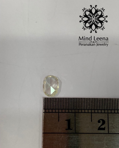 เพชรแท้เหลี่ยมลูกโลก RoseCut Diamond
