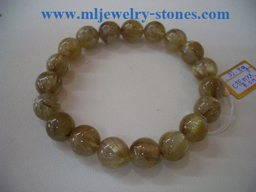 สร้อยข้อมือไหมทอง 11 มิล เกรด A