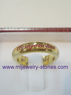 แหวนทองยิงเลเซอร์ Kanjanopas,แหวนทองแกะสลักชื่อด้วยเลเซอร์ Kanjanopas 1