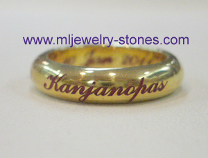แหวนทองยิงเลเซอร์ Kanjanopas,แหวนทองแกะสลักชื่อด้วยเลเซอร์ Kanjanopas