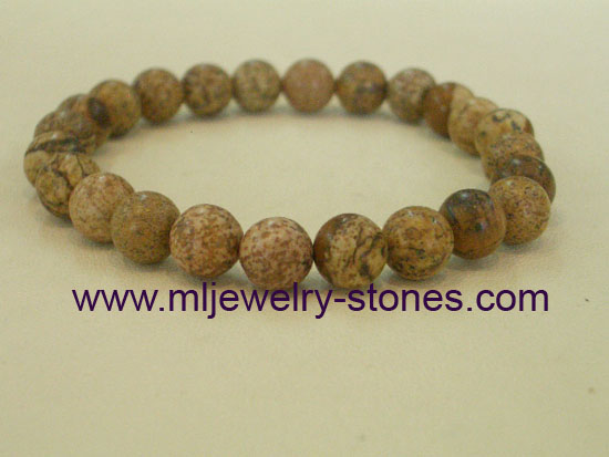สร้อยข้อมือพิคเจอร์แจสเปอร์(Picture Jasper) 1
