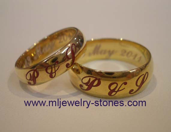 แหวนทองยิงเลเซอร์คู่ชายหญิง,แหวนทองสลักชื่อด้วยเลเซอร์คู่ชายหญิง