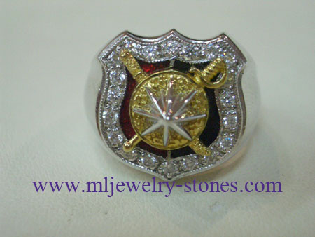 แหวนตำรวจตัวเรือนเงิน 1