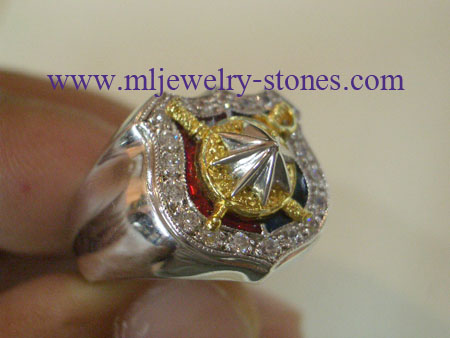 แหวนตำรวจตัวเรือนเงิน 3