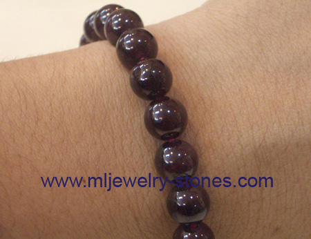 สร้อยข้อมือโกเมน 7