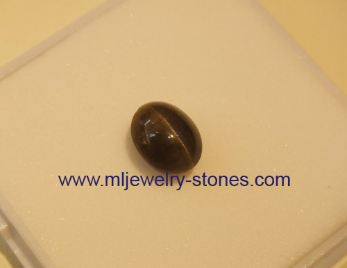 พลอยตาแมว ทัวร์มาลีน 5.73 กะรัต (มีใบเซอร์) 4