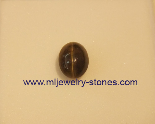 พลอยตาแมว ทัวร์มาลีน 5.73 กะรัต (มีใบเซอร์) 5