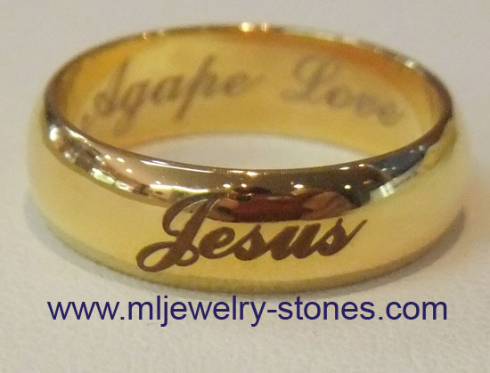 แหวนยิงเลเซอร์ Jesus, แหวนแกะสลักชื่อด้วยเลเซอร์ Jesus