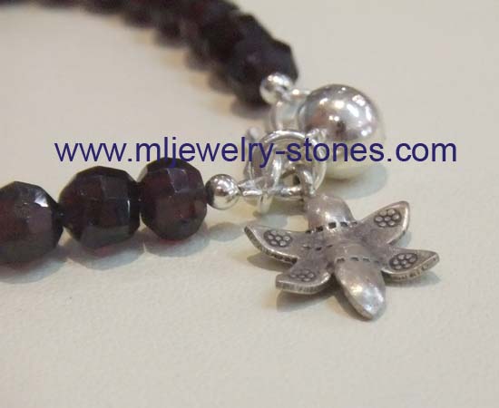 สร้อยข้อมือโกเมน 1