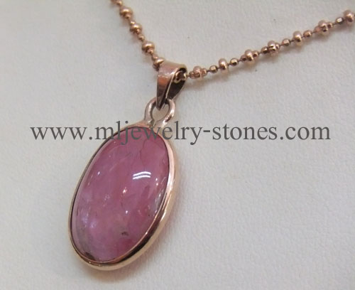 จี้ทับทิมพม่าตัวเรือนนากแท้