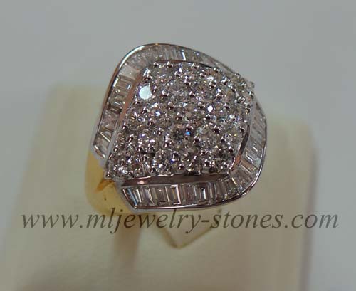 แหวนเพชรแท้เบลเยี่ยม 1.50 cts. 2