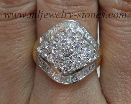 แหวนเพชรแท้เบลเยี่ยม 1.50 cts. 4