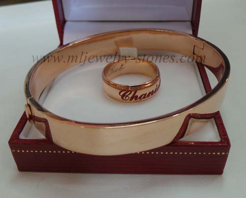 กำไลนากพิงค์โกลด์ (งานสั่งทำ) 1