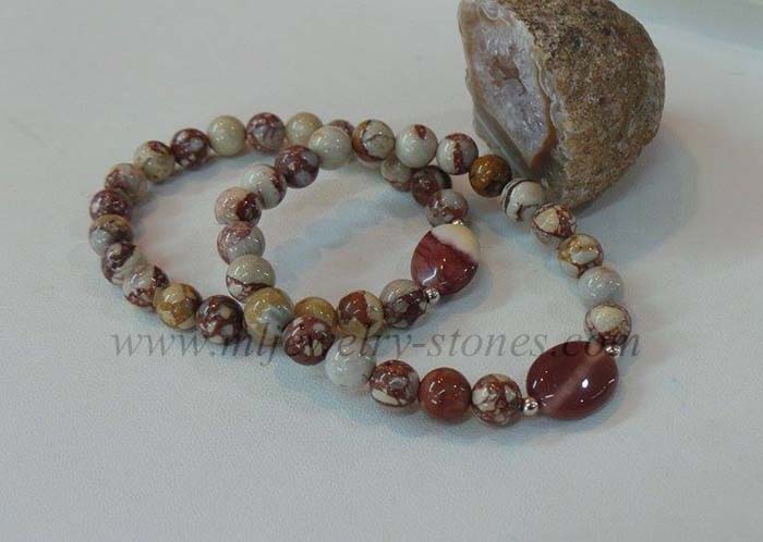 สร้อยข้อมือโอเชียลแจสเปอร์(OceanJasper) 2