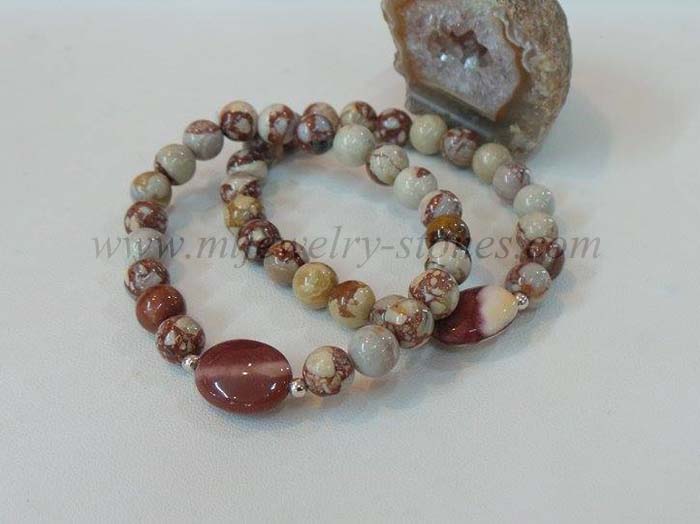 สร้อยข้อมือโอเชียลแจสเปอร์(OceanJasper) 3