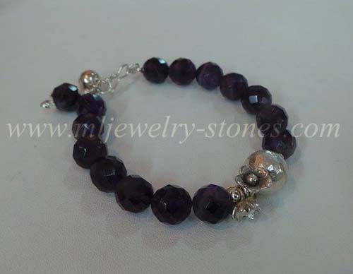 สร้อยข้อมืออเมทิสต์ (Amethyst) 2