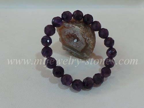 สร้อยข้อมืออเมทิสต์ (Amethyst) 2