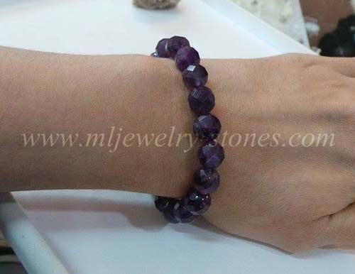 สร้อยข้อมืออเมทิสต์ (Amethyst) 5