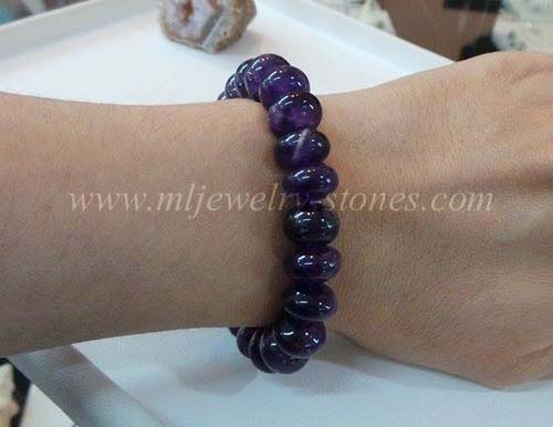 สร้อยข้อมืออเมทิสต์ (Amethyst) 3