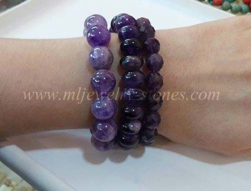 สร้อยข้อมืออเมทิสต์ (Amethyst) 5