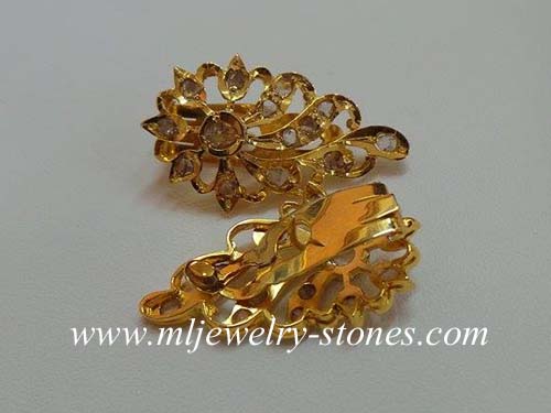 ต่างหูเพชรซีกโบราณ(ซุมบังอินตัน) 3