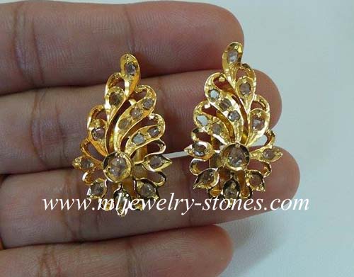 ต่างหูเพชรซีกโบราณ(ซุมบังอินตัน) 5