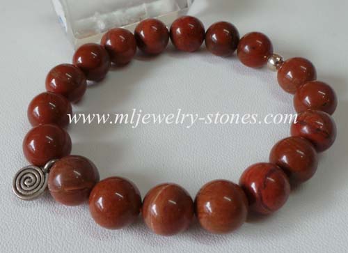 สร้อยข้อมือเรดแจสเปอร์(Red Jasper) 1