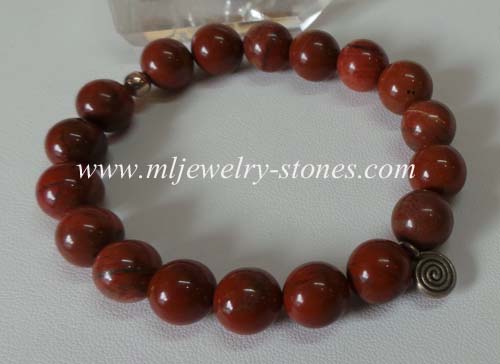 สร้อยข้อมือเรดแจสเปอร์(Red Jasper) 2