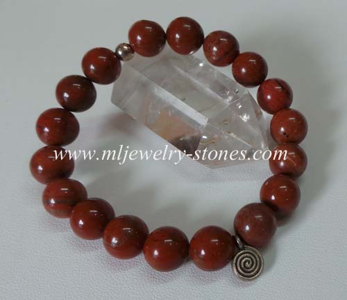 สร้อยข้อมือเรดแจสเปอร์(Red Jasper) 3