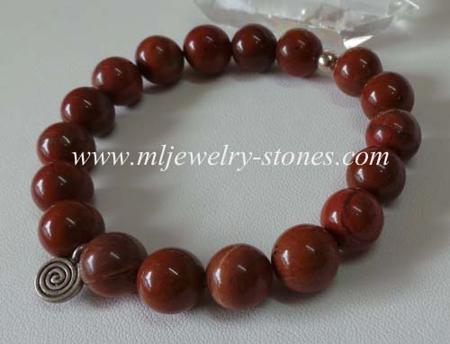 สร้อยข้อมือเรดแจสเปอร์(Red Jasper) 5