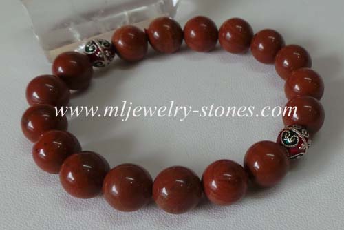 สร้อยข้อมือเรดแจสเปอร์(Red Jasper) 1