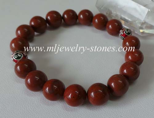 สร้อยข้อมือเรดแจสเปอร์(Red Jasper) 3