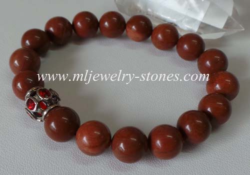 สร้อยข้อมือเรดแจสเปอร์(Red Jasper) 2