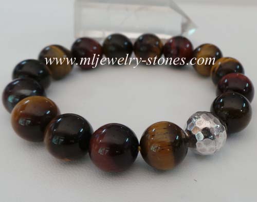 สร้อยข้อมือสามทหารเสือ 12 มิล(Tiger Eyes/Tiger iron/Hawkes eyes)