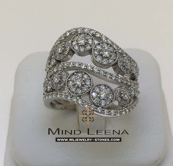 แหวนเพชรแท้เบลเยี่ยม 0.80 cts.
