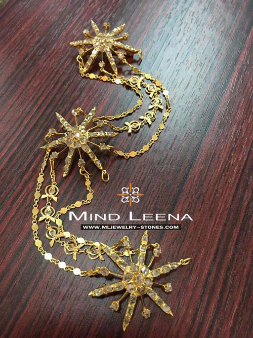 เข็มกลัดเพชรซีกโบราณ (กอรอสังอินตัน)peranakan nyonya jewelry