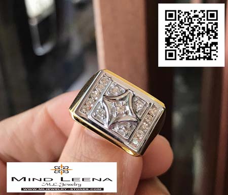 แหวนเพชรแท้ น้ำหนักรวม 0.40 cts.